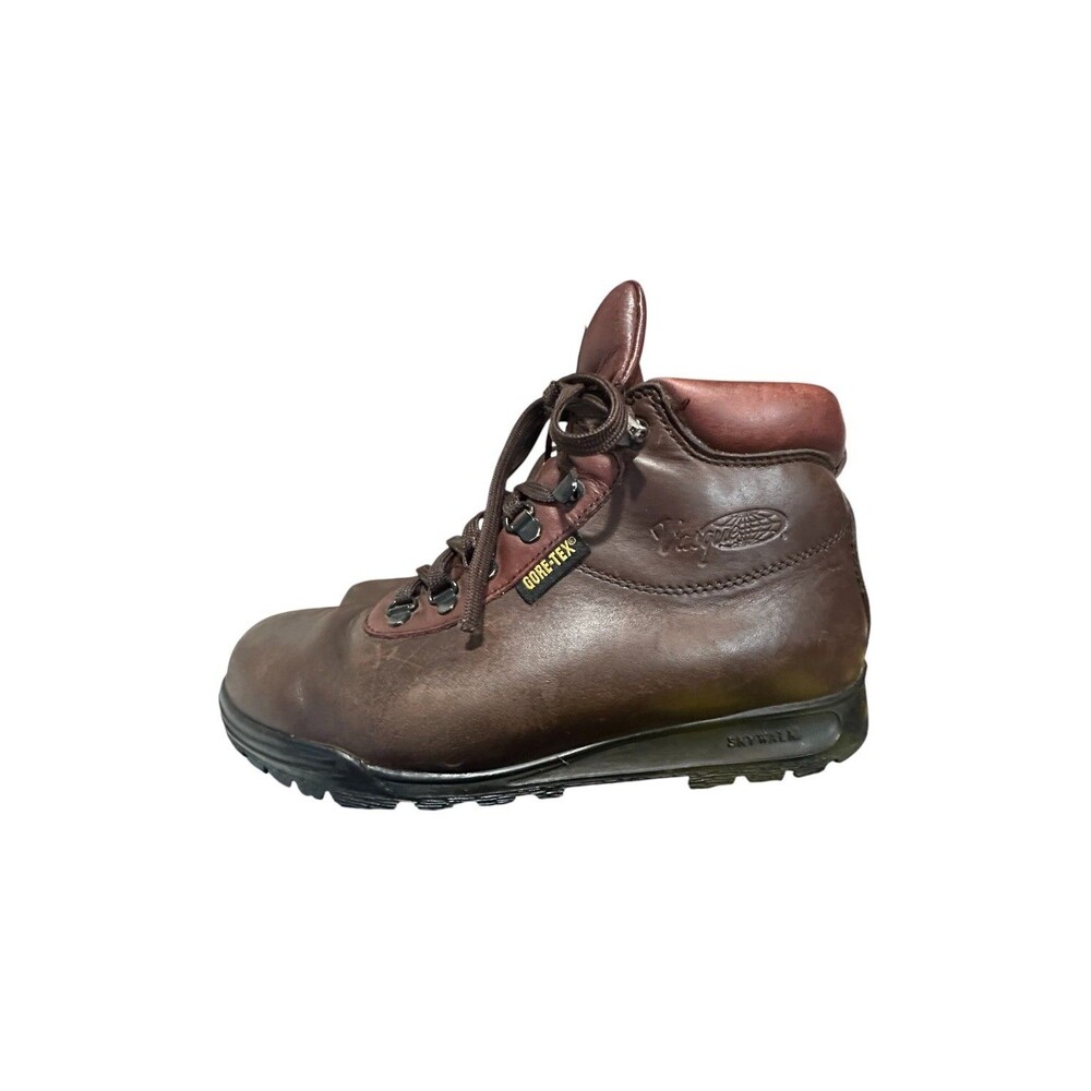 Vasque Sundowner Skywalk Men's Hiking Boots 10 W Gore-Tex Leather Red/Brown Lace